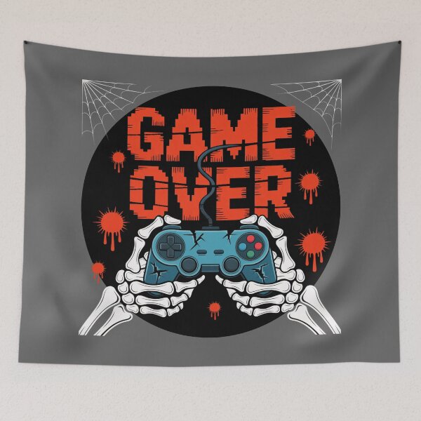 Item preview, Spooky Player: A creepy Halloween horror-inspired T-shirt design for gamers. designed and sold by Grang Art Artistic Designs.