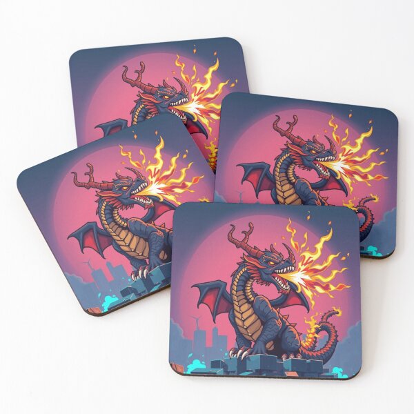 Item preview, Fire-Breathing Dragon Rampage designed and sold by Witty Moon.