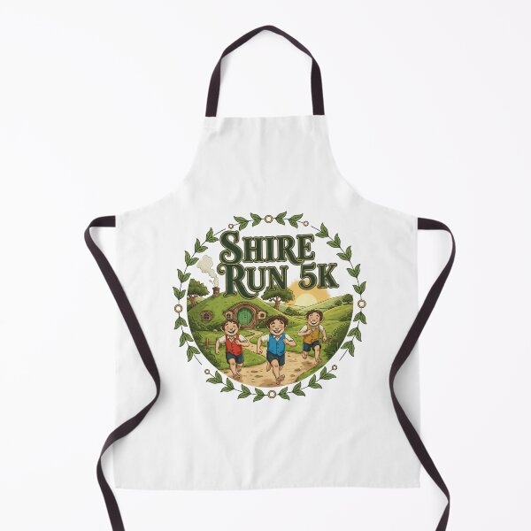 Item preview, Whimsical Countryside 5K Run – Halfling Village Race Emblem for Runners - Running designed and sold by Fenay Designs.