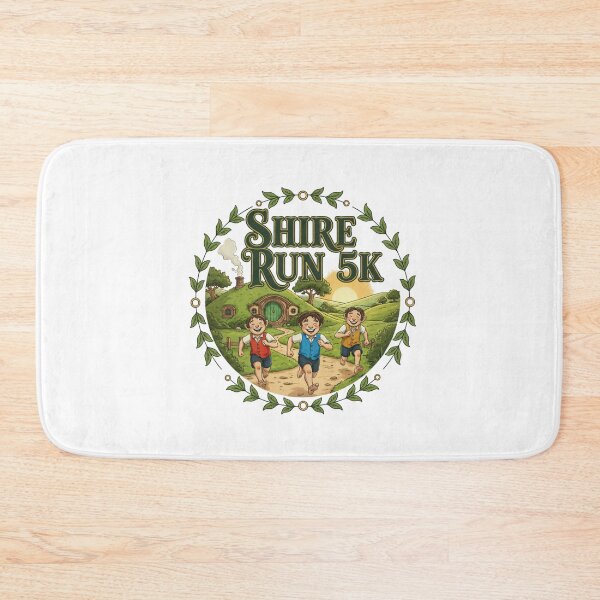 Item preview, Whimsical Countryside 5K Run – Halfling Village Race Emblem for Runners - Running designed and sold by Fenay Designs.