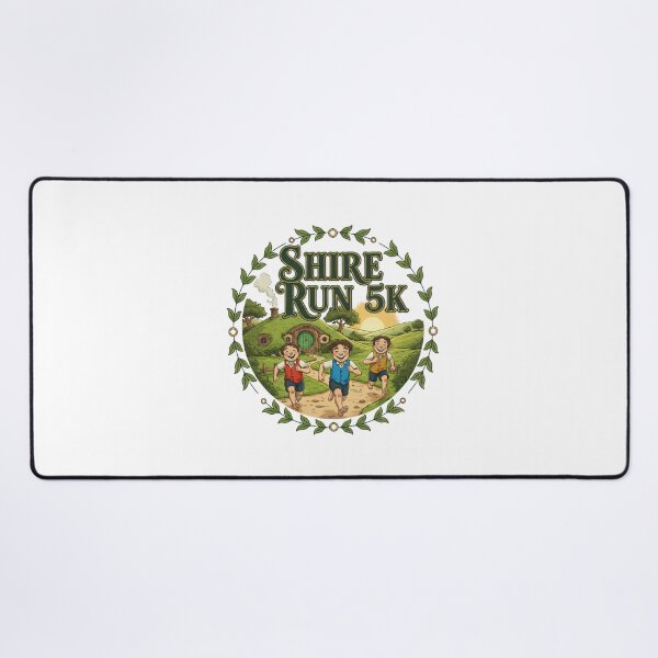 Item preview, Whimsical Countryside 5K Run – Halfling Village Race Emblem for Runners - Running designed and sold by Fenay Designs.