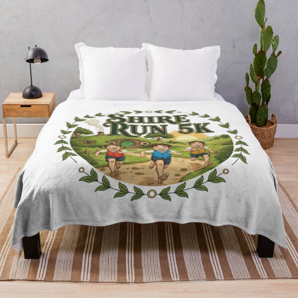 Item preview, Whimsical Countryside 5K Run – Halfling Village Race Emblem for Runners - Running designed and sold by Fenay Designs.