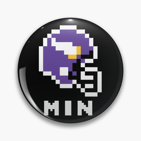 Item preview,  Minnesota Vikings (Tecmo Super Bowl Football Helmet) designed and sold by PEDROROBERT.