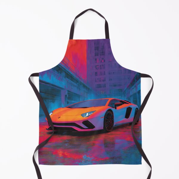 Item preview, Lamborghini LP780-4 Ultimae Garage Poster – Exotic Car Wall Decoration designed and sold by AutoPopStudio.