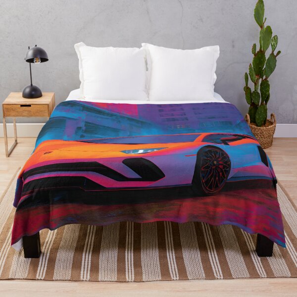 Item preview, Lamborghini LP780-4 Ultimae Garage Poster – Exotic Car Wall Decoration designed and sold by AutoPopStudio.