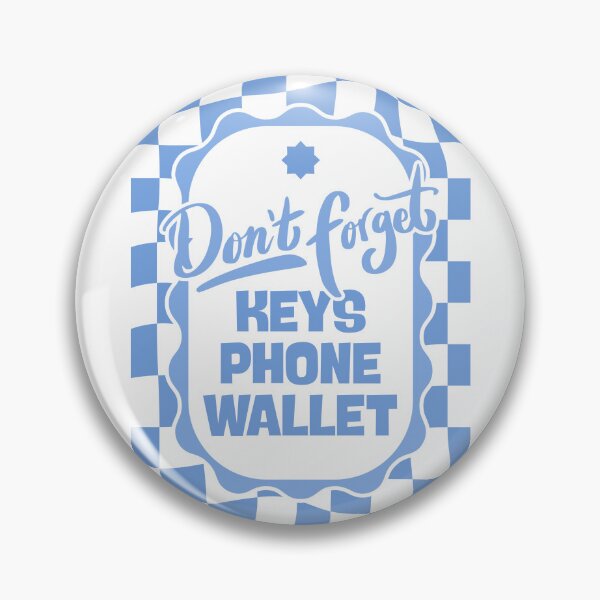 Item preview, Don’t Forget Keys Phone Wallet designed and sold by Dondonmart.