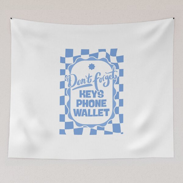 Item preview, Don’t Forget Keys Phone Wallet designed and sold by Dondonmart.