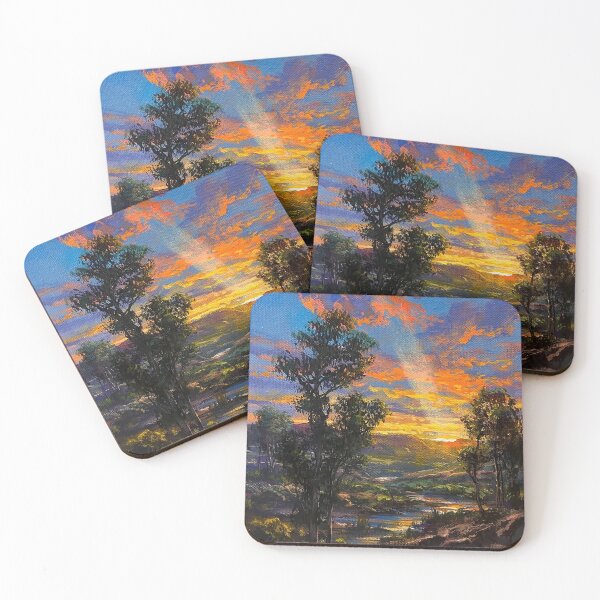 Item preview, Copy of Rayos de sol sobre lago de montaña designed and sold by InkLoamed.