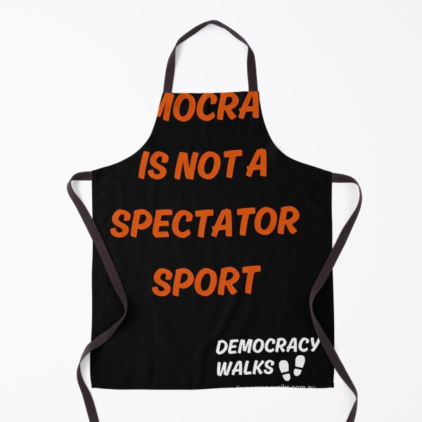 Item preview,  Democracy Is Not A Spectator Sport (Navy) designed and sold by PEDROROBERT.