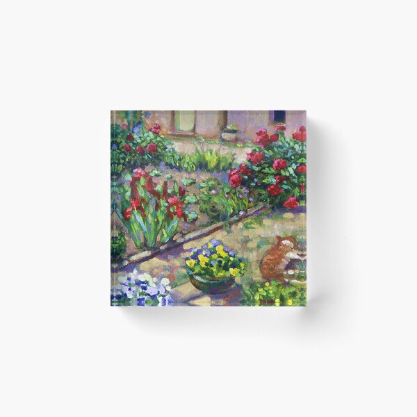Item preview, Garden at Rethel, France designed and sold by Foxloxart.