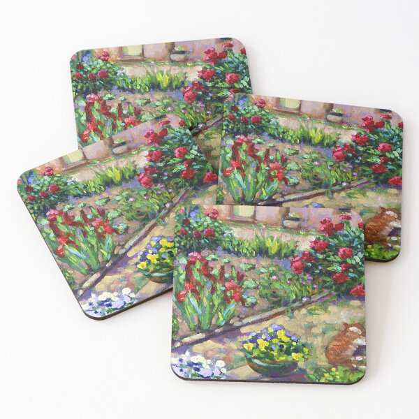 Item preview, Garden at Rethel, France designed and sold by Foxloxart.