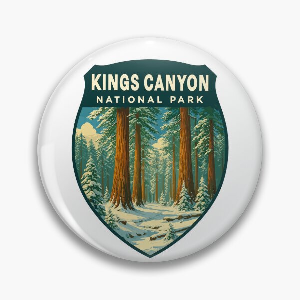 Item preview, Kings Canyon National Park Retro Sticker designed and sold by Ismeal Von.