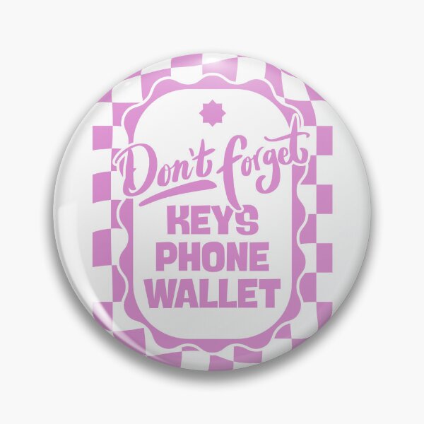 Item preview, Don’t Forget Keys Phone Wallet designed and sold by Dondonmart.