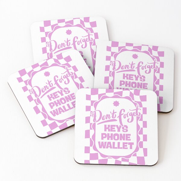 Item preview, Don’t Forget Keys Phone Wallet designed and sold by Dondonmart.