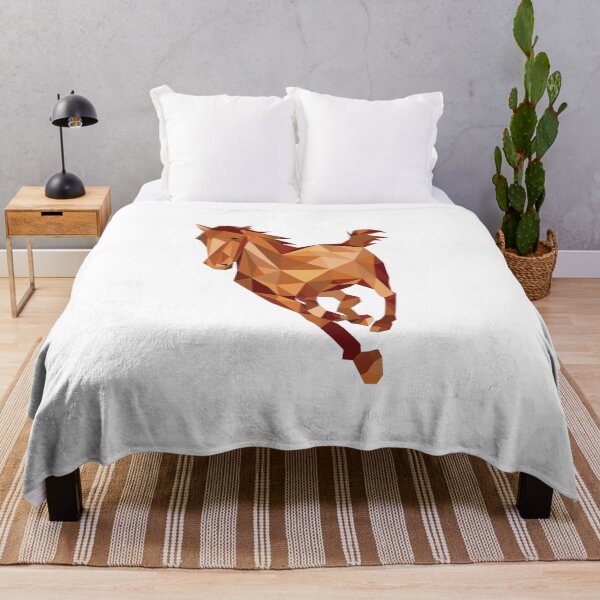 Item preview, Geometric Horse Illustration designed and sold by TootaArt.