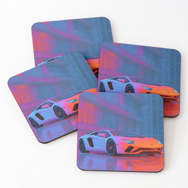 Item preview, Lamborghini LP780-4 Ultimae Pop Art Canvas Print – Bold Supercar Decor designed and sold by AutoPopStudio.