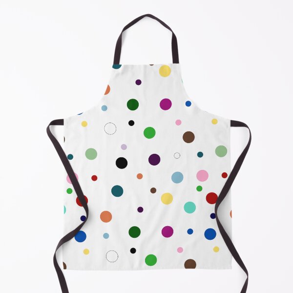 Item preview, Rainbow Polka Dots on White designed and sold by Snowroseblossom.