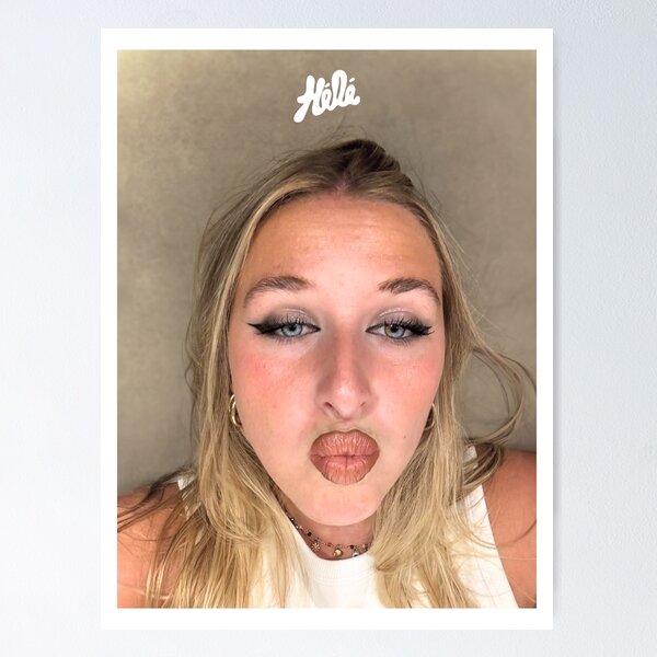 Item preview, Helena Bailly - Selfie portrait designed and sold by PYXOO.