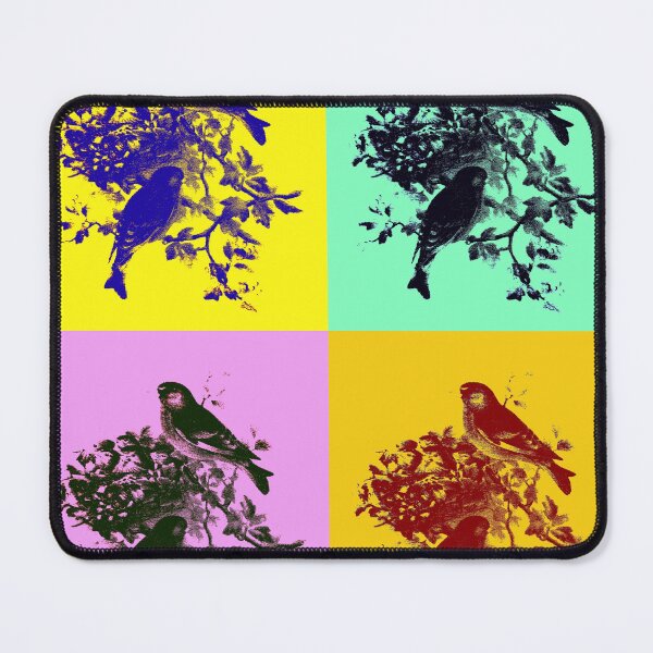 Item preview, POP ART Redesign for Vintage Bird Book Plates By Miss K L SLomczynski designed and sold by KABFA Designs.