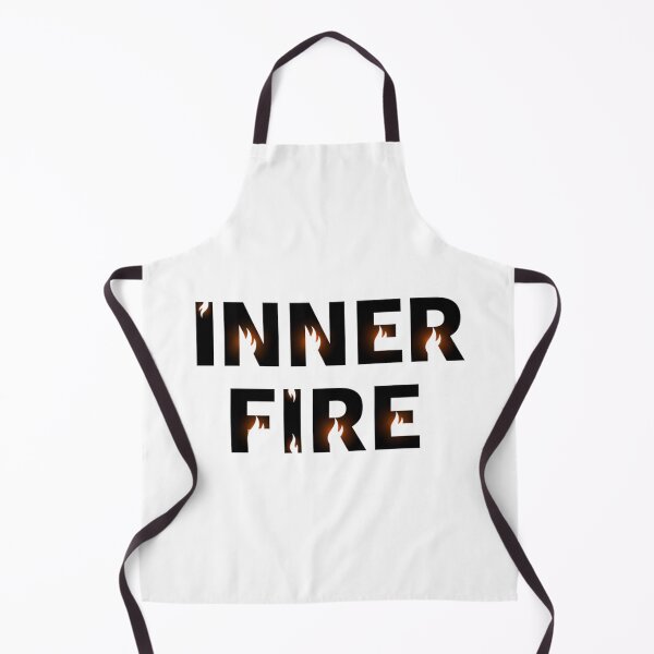 Item preview, Inner Fire - Motivational Flame Typography designed and sold by Happyfreedom.