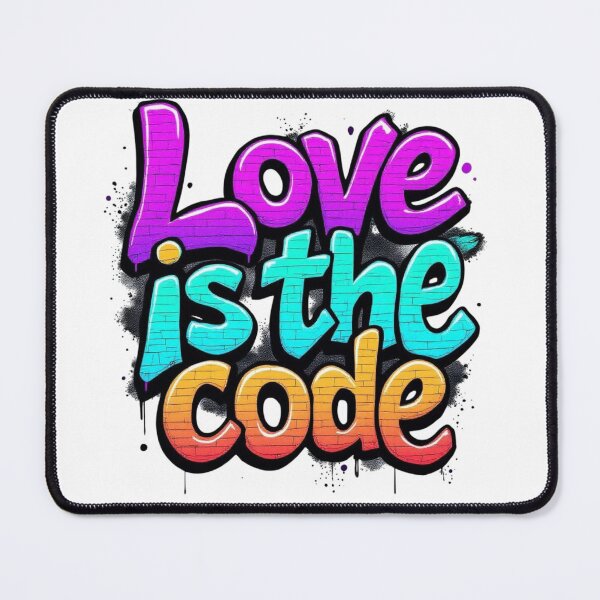 Item preview, Love Is The Code designed and sold by JusRight TT.