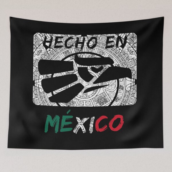 Item preview, Hecho en México Aztec Calendar Design designed and sold by ChidoVibes.