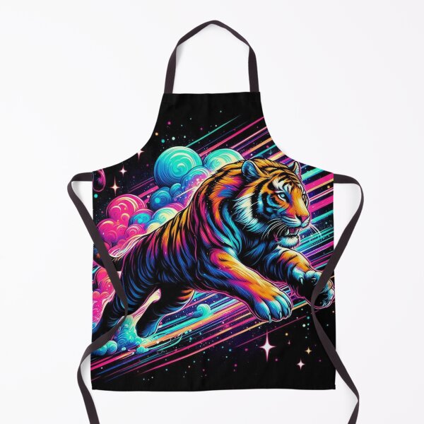 Item preview, colorful wild tiger designed and sold by Dogandesighn.