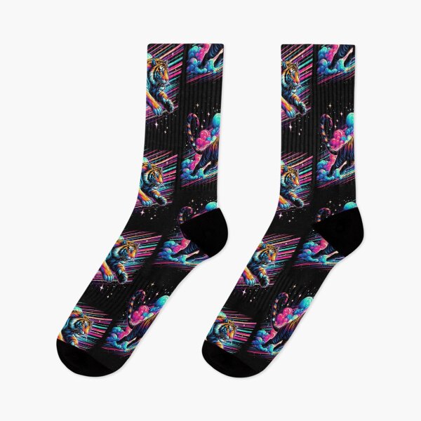 Item preview, colorful wild tiger designed and sold by Dogandesighn.