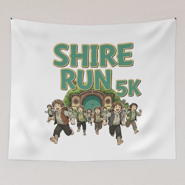 Item preview, Cozy Village 5K Run Shirt - Whimsical Fantasy Runners - Fantasy designed and sold by Fenay Designs.