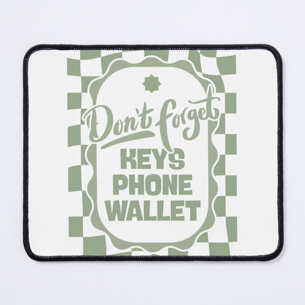 Item preview, Don’t Forget Keys Phone Wallet designed and sold by Dondonmart.