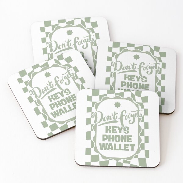 Item preview, Don’t Forget Keys Phone Wallet designed and sold by Dondonmart.