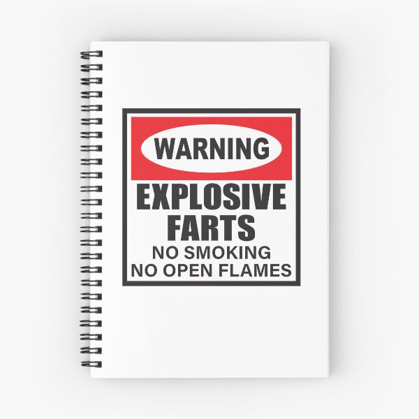Item preview, WARNING Explosive Farts designed and sold by cluckyduck924.