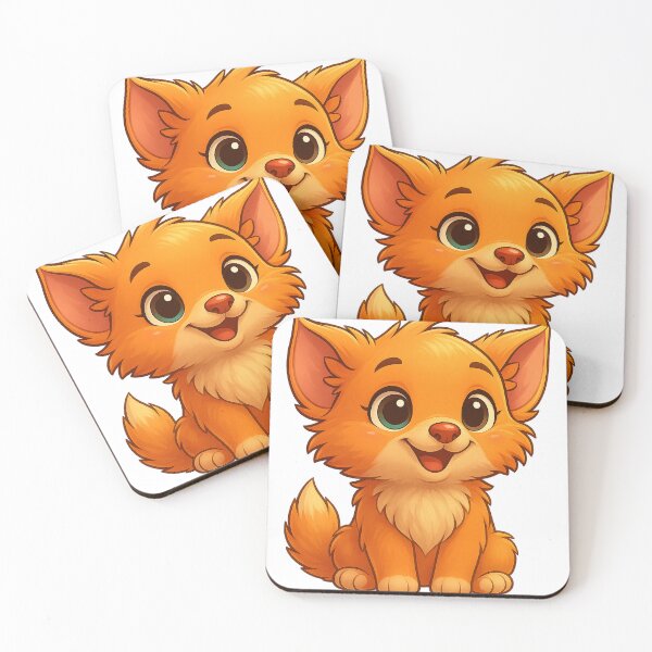 Item preview, Adorable Cartoon Fox Pup designed and sold by turtlemaid.