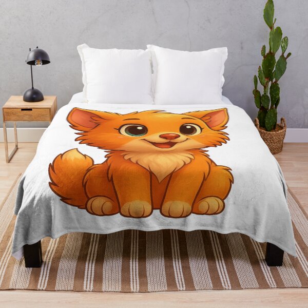 Item preview, Adorable Cartoon Fox Pup designed and sold by turtlemaid.