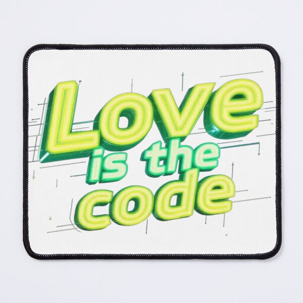Item preview, Love Is The Code designed and sold by JusRight TT.