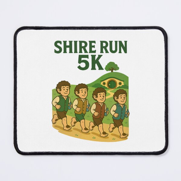 Item preview, Hillfolk Fun Run 5K — Cute Fantasy Runners Illustration - Running designed and sold by Fenay Designs.