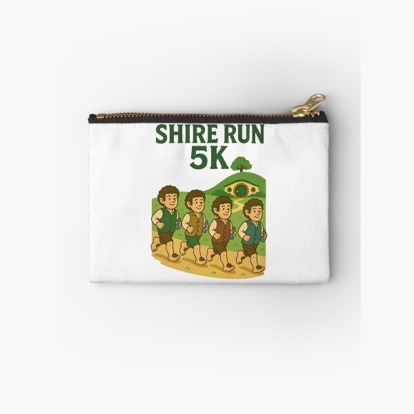 Item preview, Hillfolk Fun Run 5K — Cute Fantasy Runners Illustration - Running designed and sold by Fenay Designs.