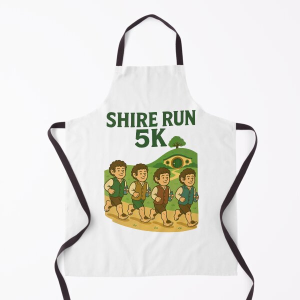 Item preview, Hillfolk Fun Run 5K — Cute Fantasy Runners Illustration - Running designed and sold by Fenay Designs.