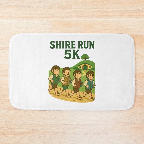Item preview, Hillfolk Fun Run 5K — Cute Fantasy Runners Illustration - Running designed and sold by Fenay Designs.