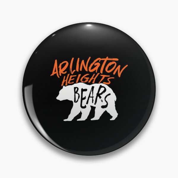 Item preview,  Arlington Heights Bears Football Team Touchdown Retro Endzone Bear Blue designed and sold by AARONMAGNUSO.