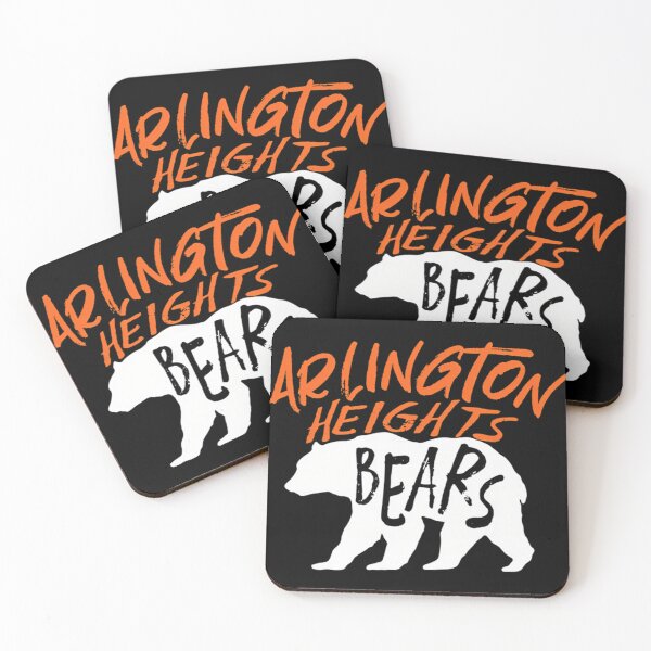 Item preview,  Arlington Heights Bears Football Team Touchdown Retro Endzone Bear Blue designed and sold by AARONMAGNUSO.