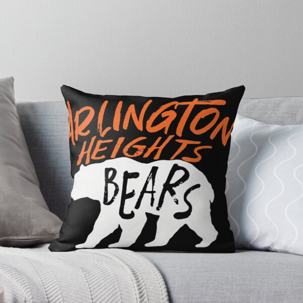 Item preview,  Arlington Heights Bears Football Team Touchdown Retro Endzone Bear Blue designed and sold by AARONMAGNUSO.