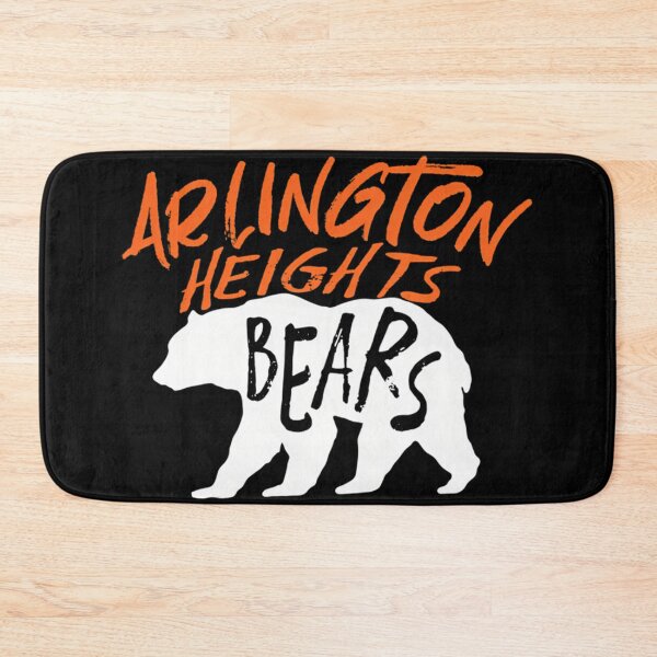 Item preview,  Arlington Heights Bears Football Team Touchdown Retro Endzone Bear Blue designed and sold by AARONMAGNUSO.