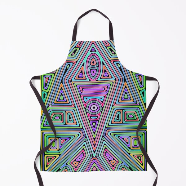 Item preview, colorful abstract geometric design 1 designed and sold by chambergambit.