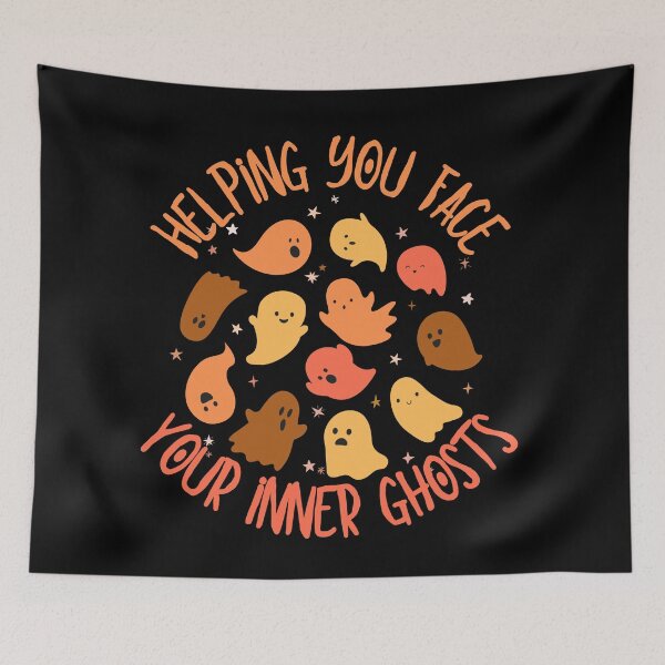 Item preview, Helping You Face Your Inner Ghosts designed and sold by MadMadamMeg.
