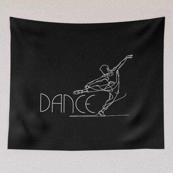 Item preview,  Dance - White Line Art Contemporary Male Dancer designed and sold by AARONMAGNUSO.