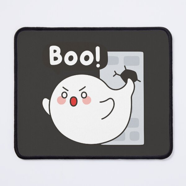 Item preview, Cute Ghost BOO! Emote – Funny Halloween Sticker designed and sold by BibleProject.