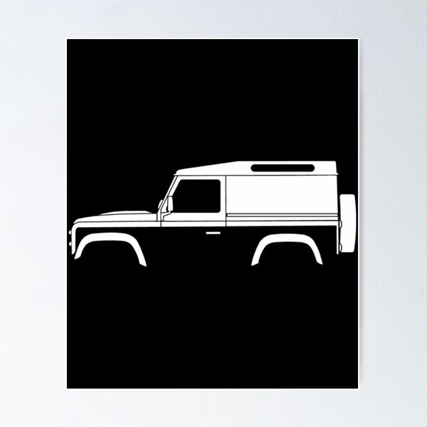 Item preview,  4X4 Silhouette - 90 Landy Van designed and sold by AARONMAGNUSO.