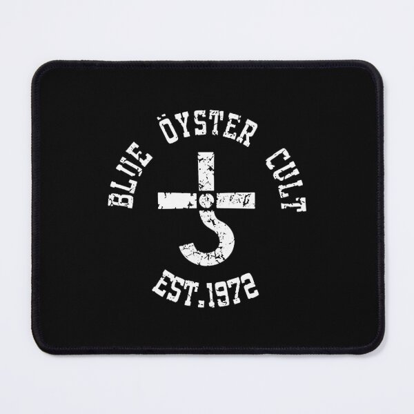 Item preview, Blue Oyster Cult Logo Boc White Classic designed and sold by AmandaKaeser.