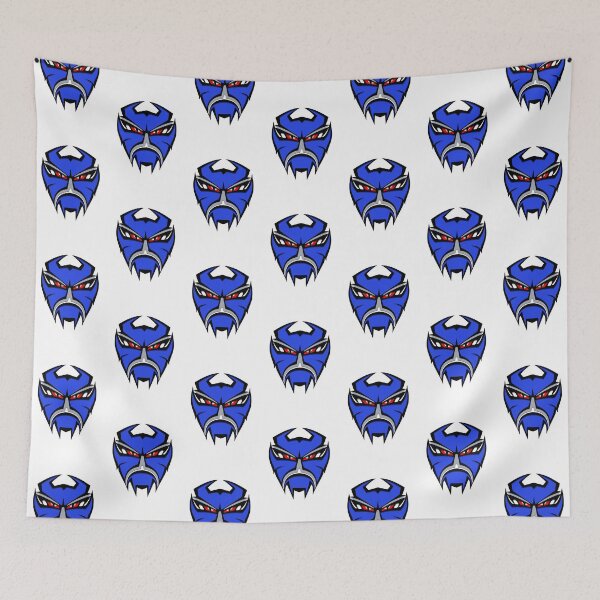 Item preview, Fabio Quartararo El Diablo Blue Mask designed and sold by Fan Art Station .